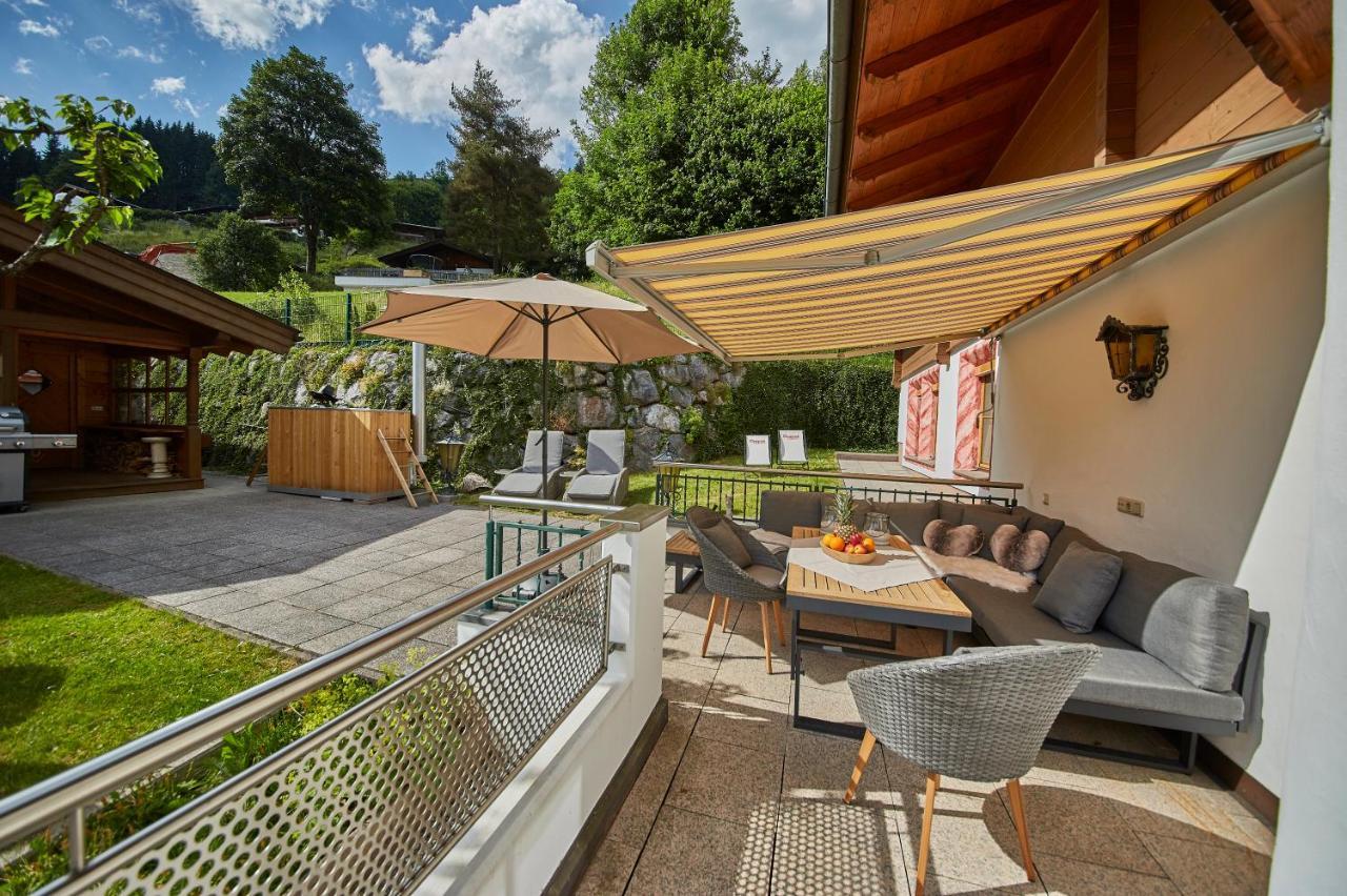 Holiday Lodge Frei & Wild Viehhofen Bagian luar foto